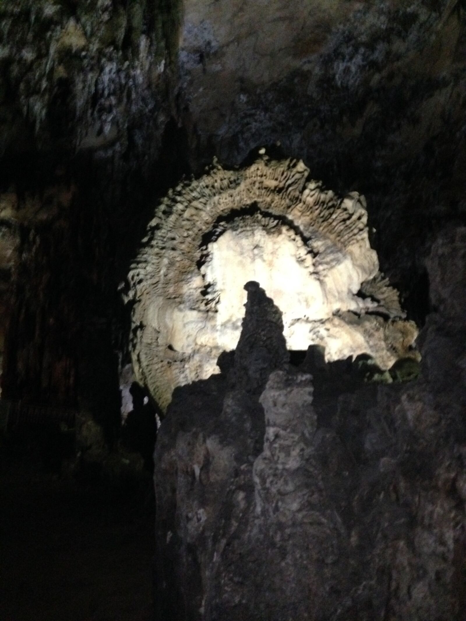 iPhone 5c back camera 4.12mm f/2.4 sample photo. Cave, the holy, serenity photography