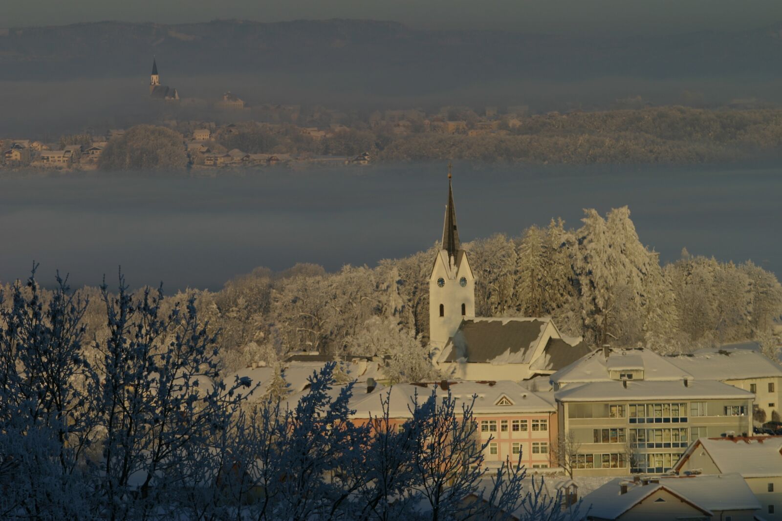 Canon EOS 10D sample photo. Gschwandt, winter, snow photography