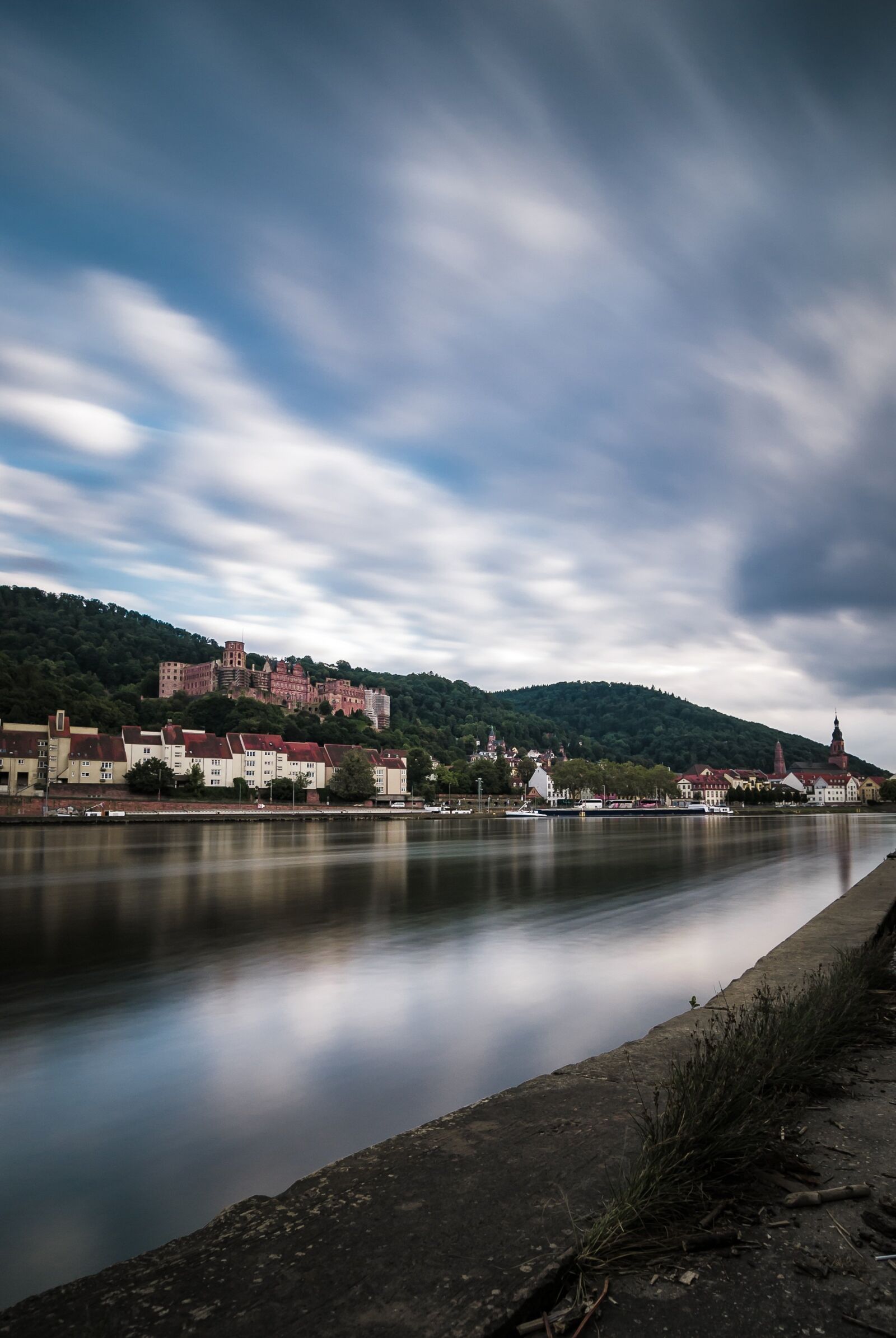 Nikon D80 sample photo. Heidelberg, bridge, neckar photography