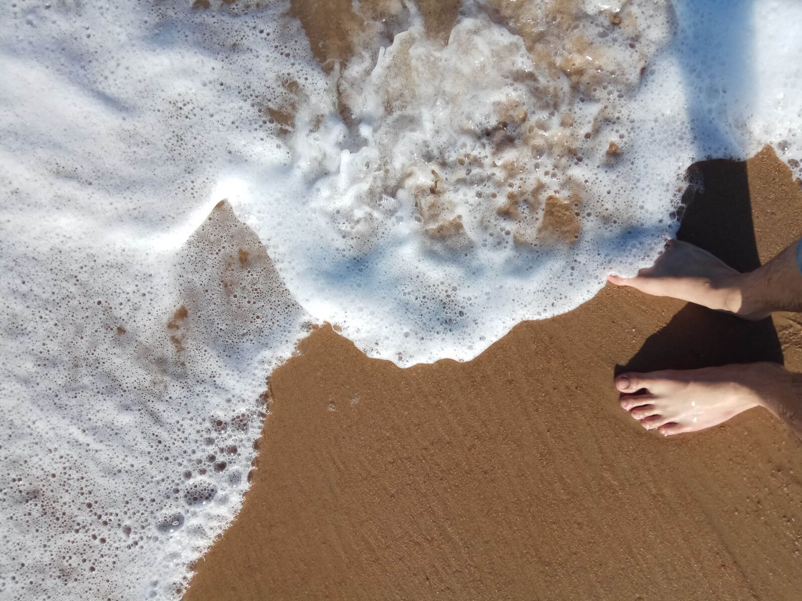 Xiaomi Redmi Note 4 sample photo. Waves, beach, sand photography