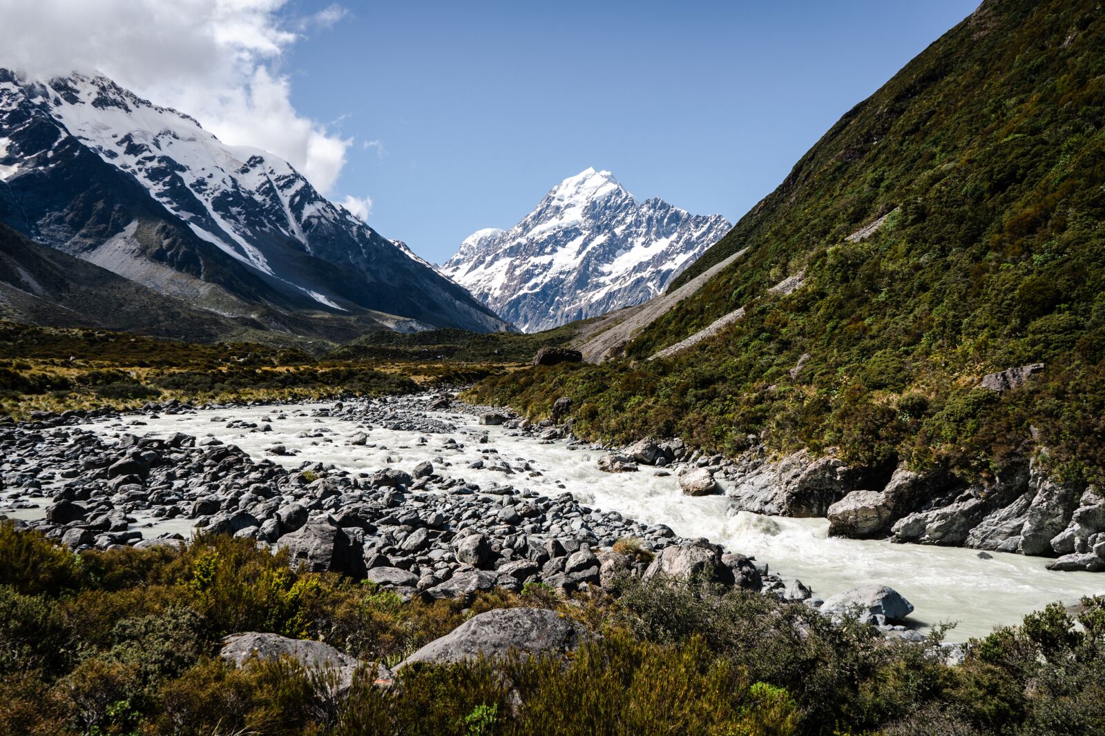Sony a7 III + Sony FE 28-70mm F3.5-5.6 OSS sample photo. Mt cook, mountain, nature photography