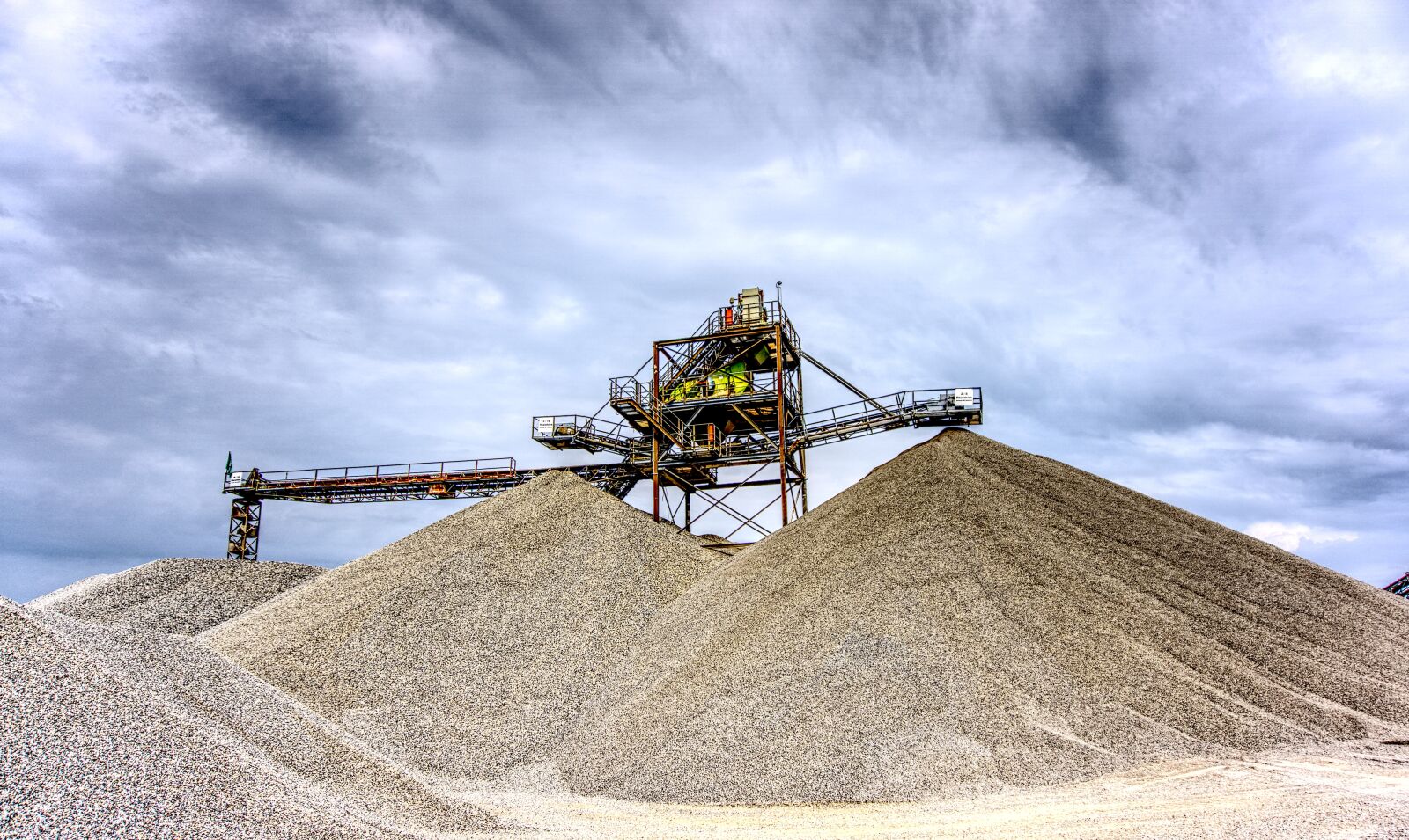 Sony a6000 sample photo. Kieswerk, open pit mining photography