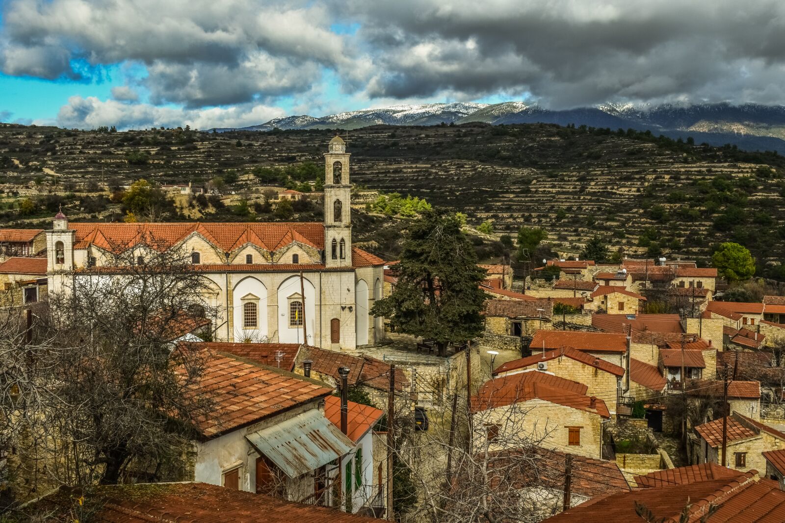 Nikon D3300 sample photo. Cyprus, lofou, village photography