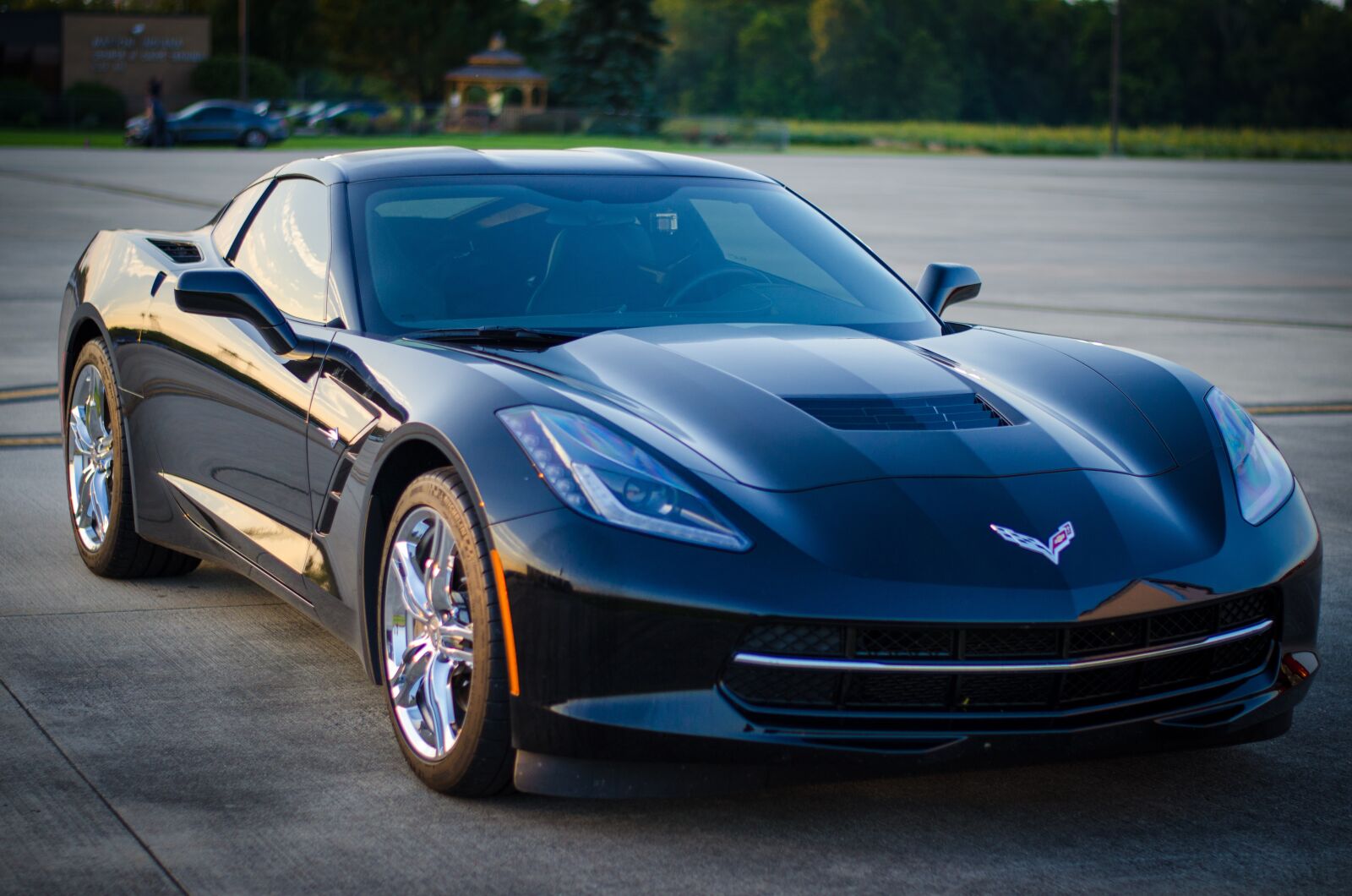 Nikon D7000 sample photo. Car, corvette, auto photography