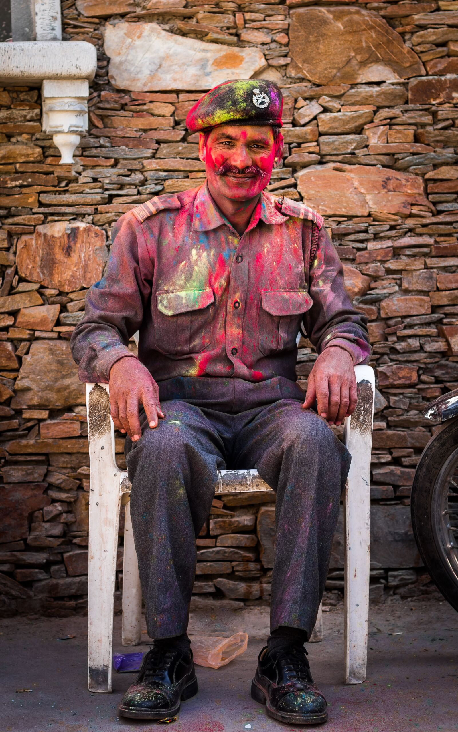 Canon EOS 7D Mark II sample photo. Man, guard, security photography