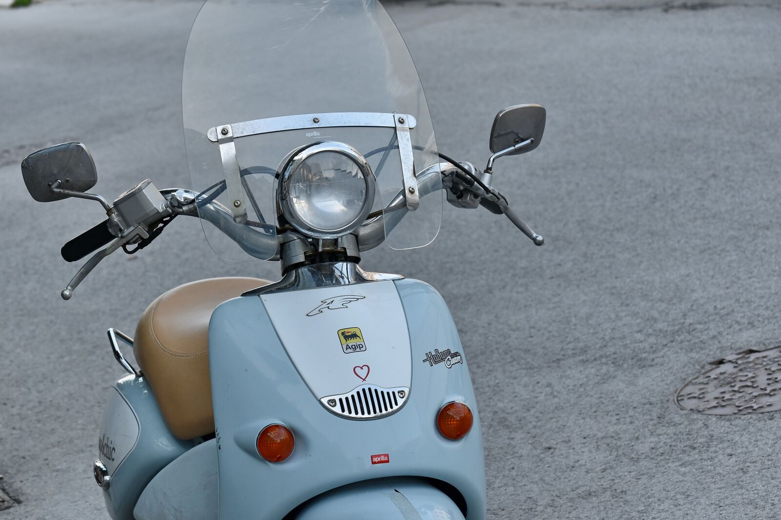 Nikon D5500 sample photo. Moped, nostalgia, steering wheel photography