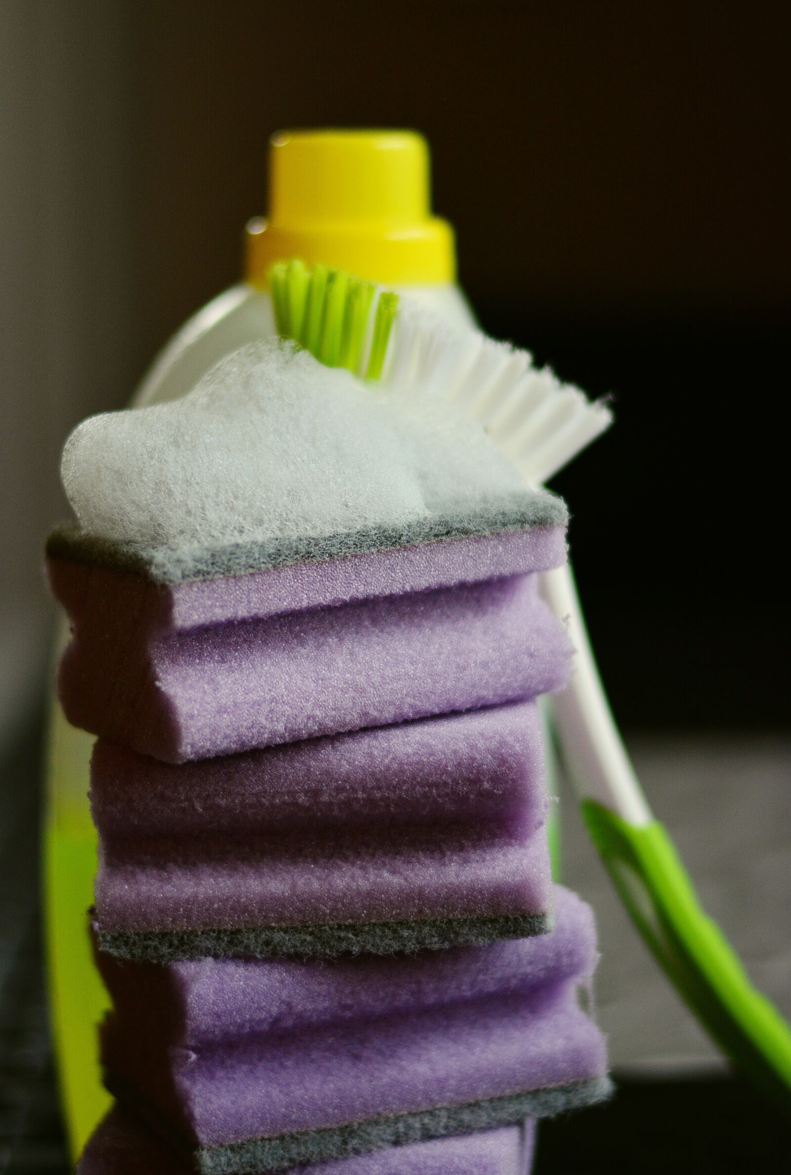 Nikon D5200 sample photo. Sponge, cleaning sponge, clean photography