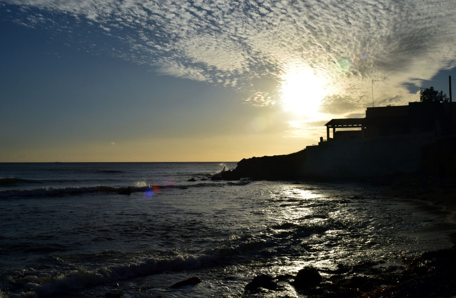 Nikon D3300 sample photo. Sea, coast, sunset photography