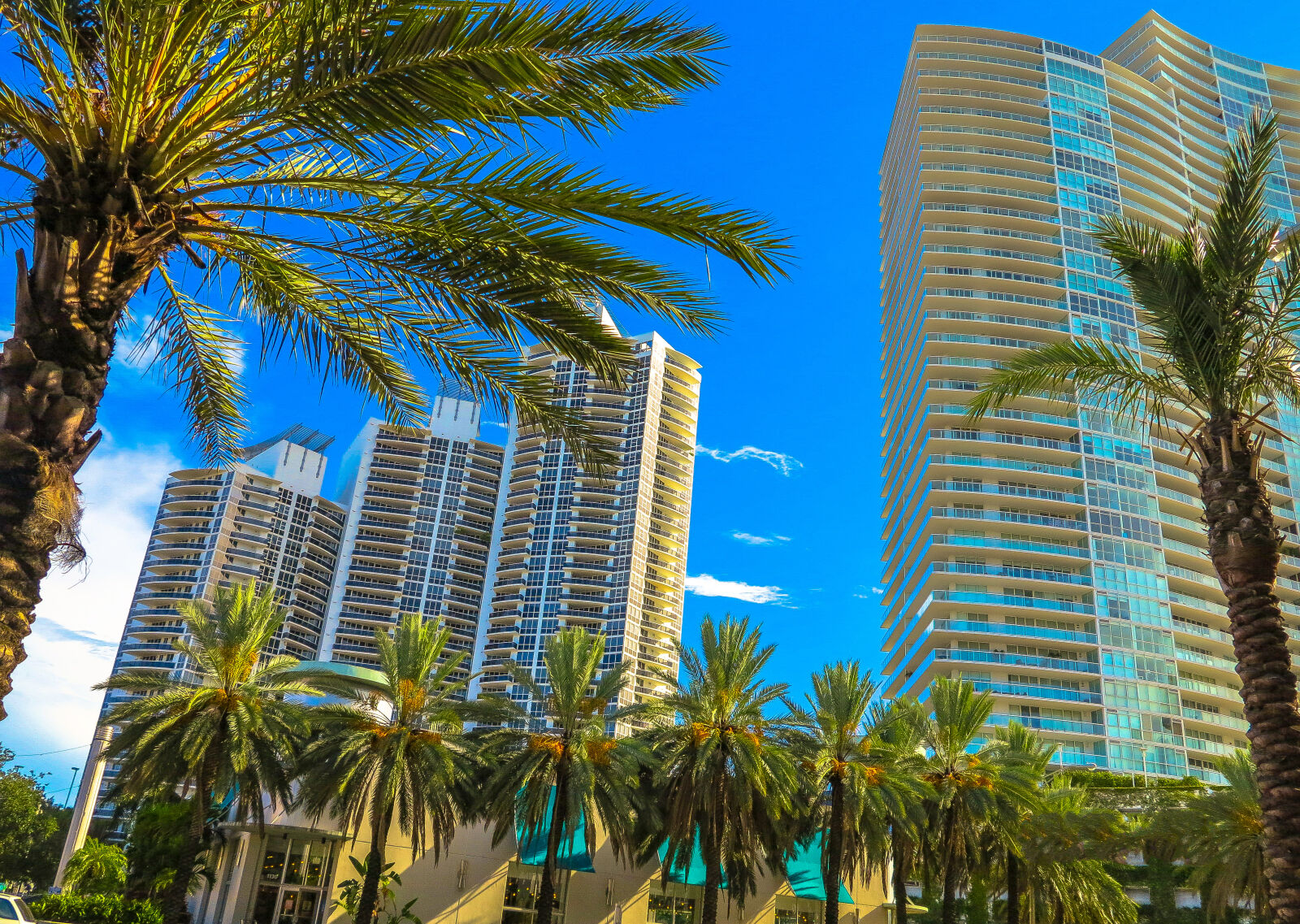 Canon PowerShot G1 X sample photo. Architecture, clouds, downtown, florida photography