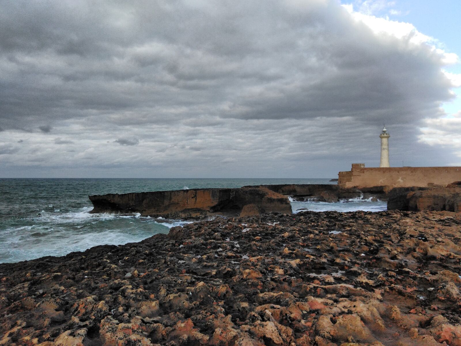 HUAWEI LDN-L21 sample photo. Lighthouse, rabat, morocco photography