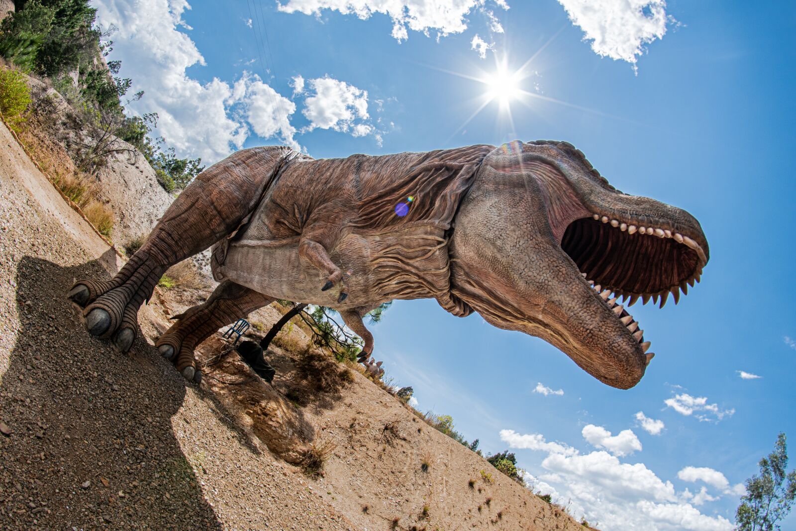 Nikon D5600 sample photo. T-rex, tyrannosaurus, gondava photography