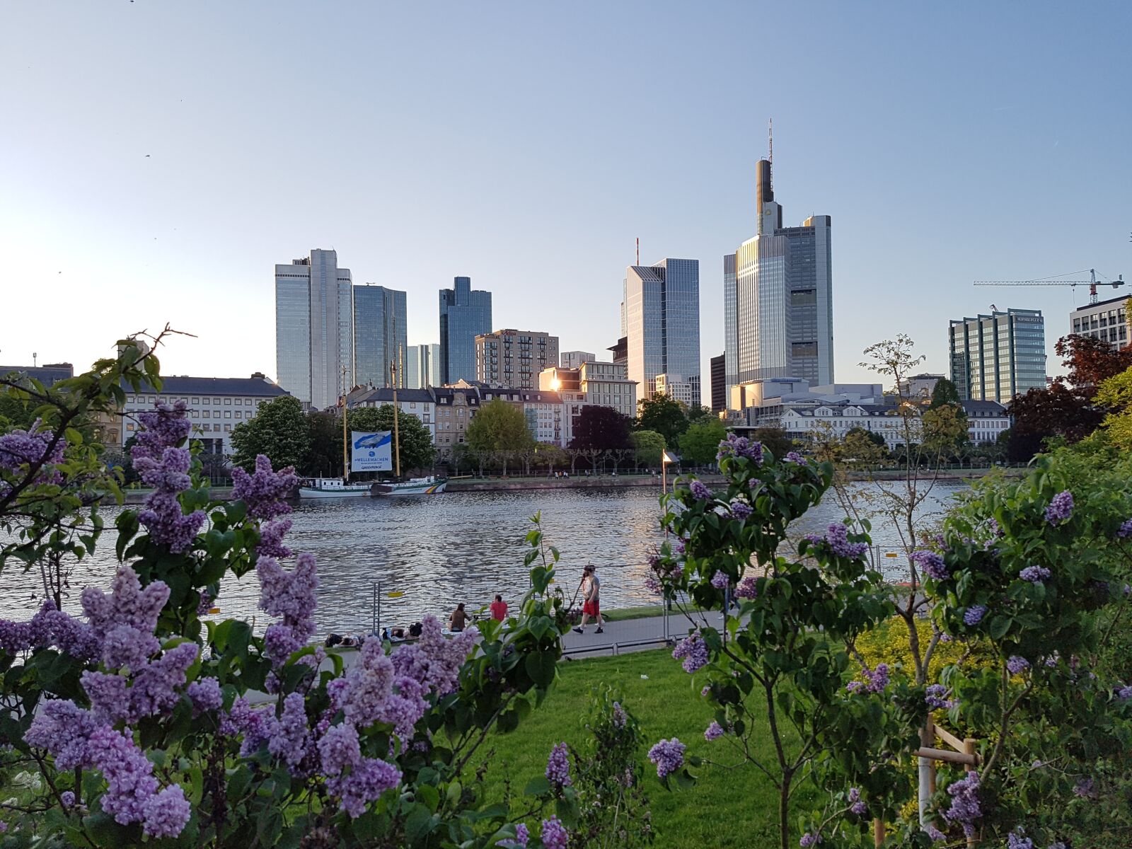 Samsung Galaxy S7 sample photo. Skyline, frankfurt main, sky photography