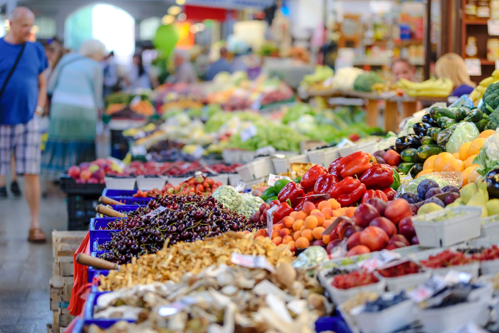Nikon D750 sample photo. The market, fresh, groceries photography