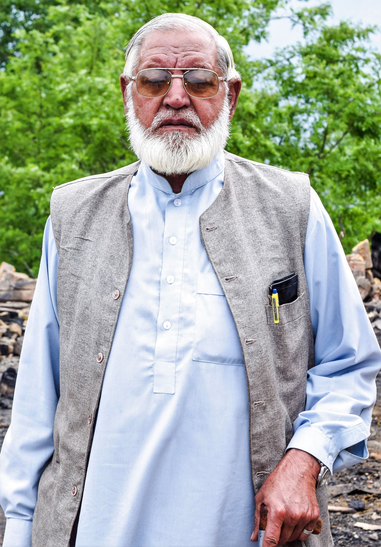 Nikon D3300 sample photo. Grandparents, old man, pakistan photography