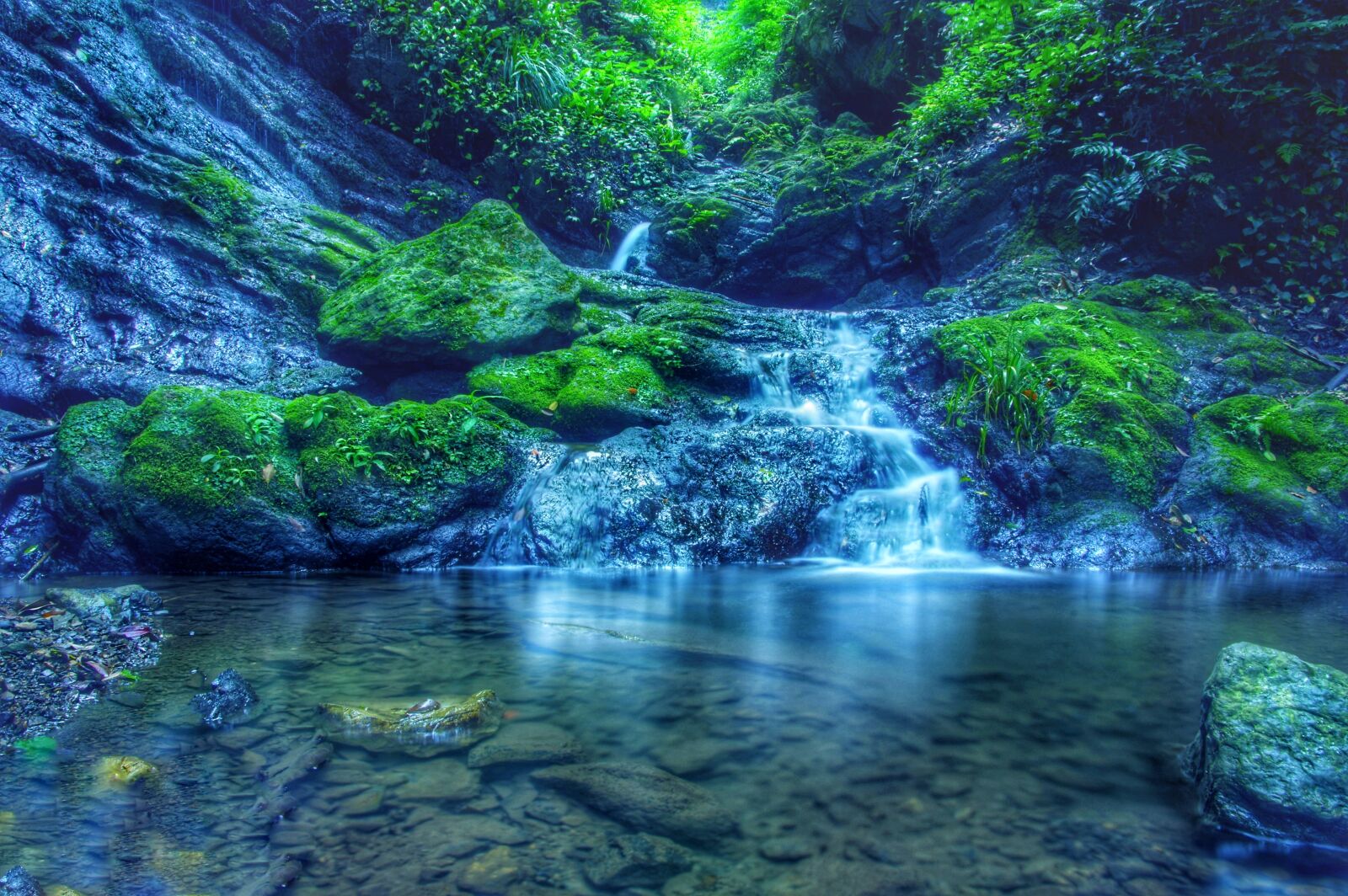 Pentax K-3 sample photo. Japan, waterfall, landscape photography