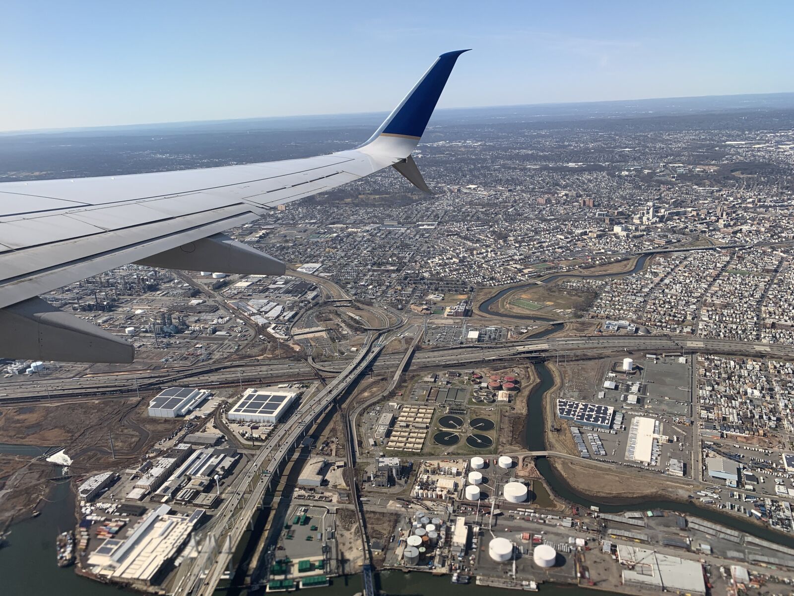 Apple iPhone XR sample photo. Airplane, new york, aerial photography