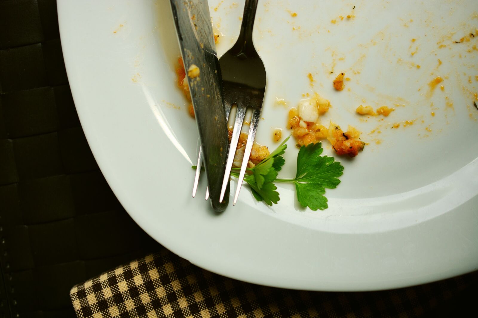 Nikon D5200 sample photo. Plate, empty, eat photography