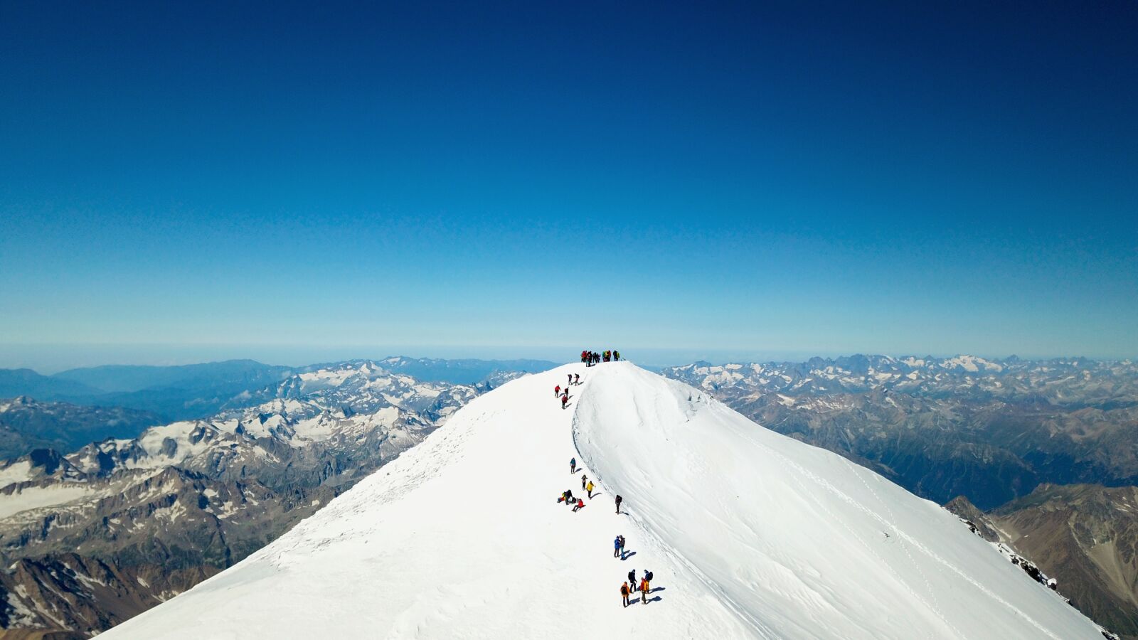 DJI FC220 sample photo. Elbrus, mountains, ver photography