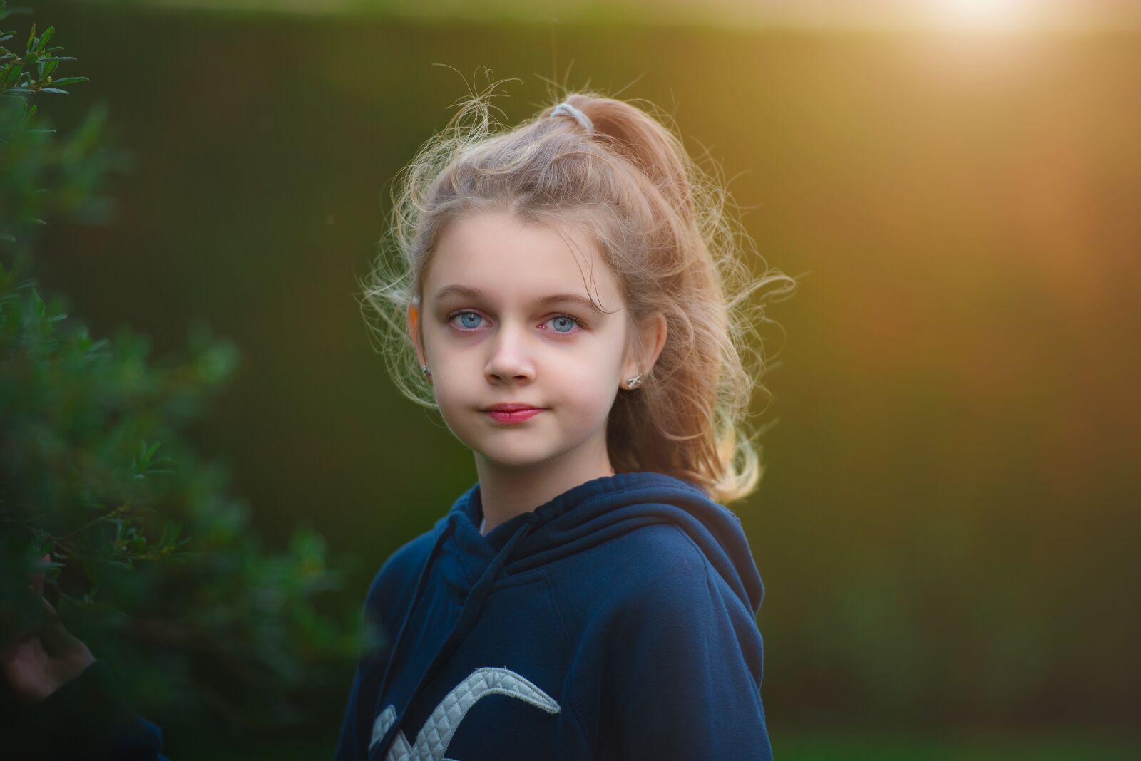 Nikon D750 sample photo. Little girl, wildflowers, meadow photography