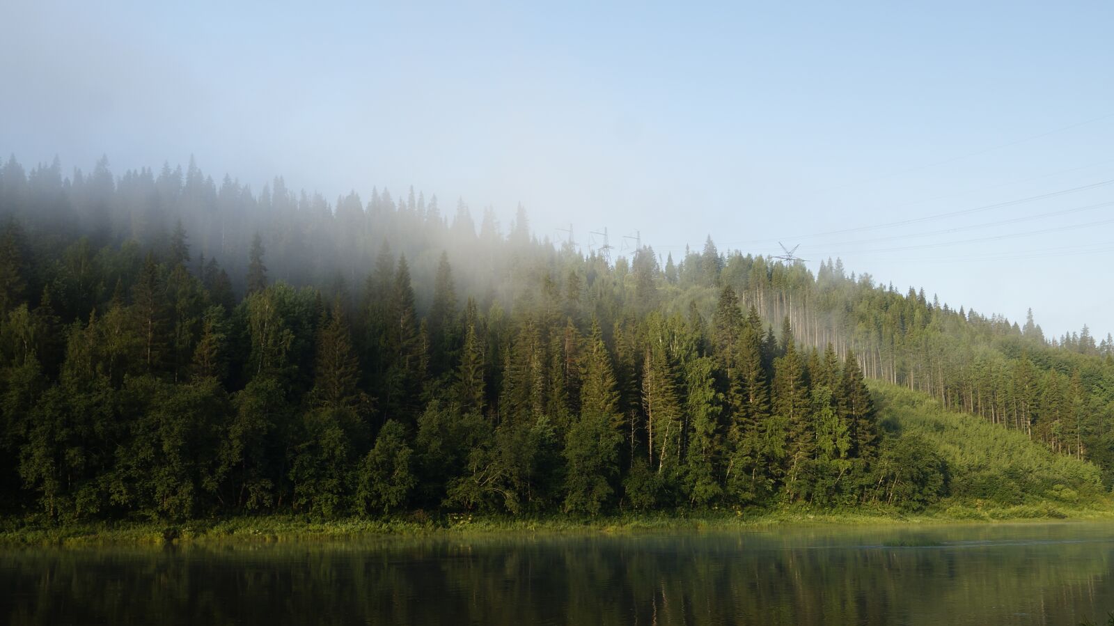 Sony SLT-A57 sample photo. Silence, river, morning photography