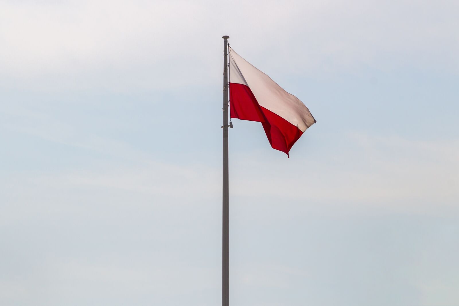 Canon EOS 100D (EOS Rebel SL1 / EOS Kiss X7) sample photo. Flag, poland, polish flag photography