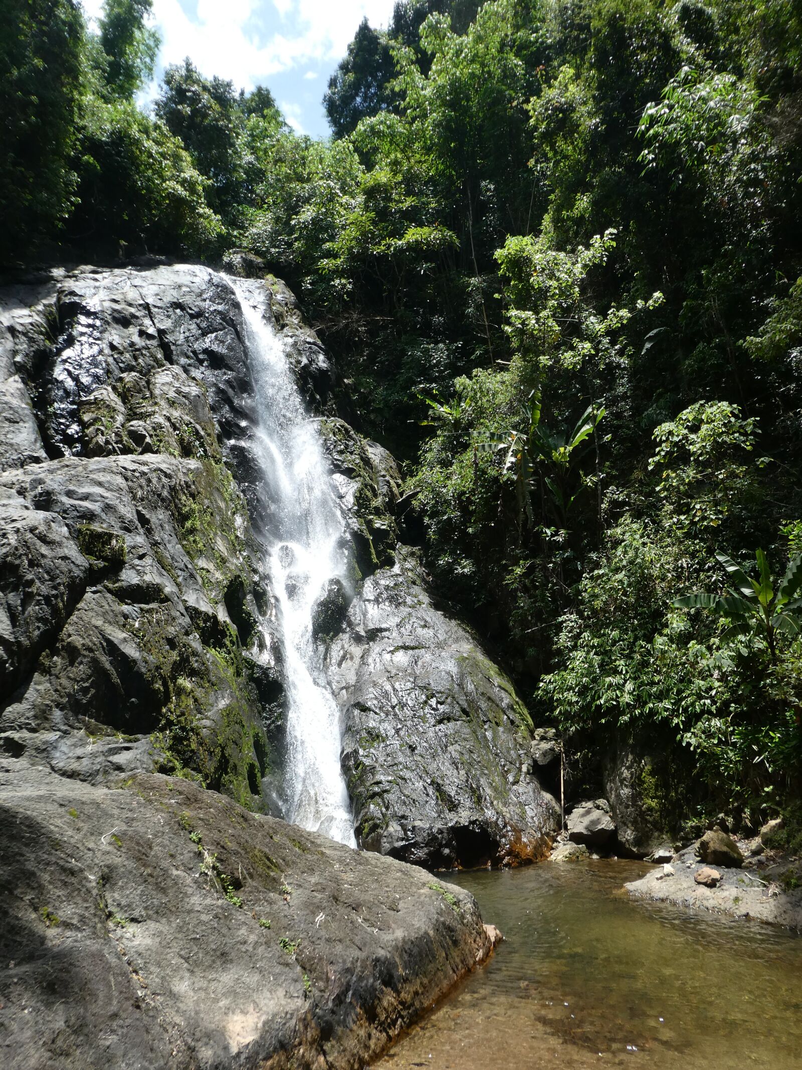 Panasonic Lumix DC-ZS70 (Lumix DC-TZ90) sample photo. Thailand, waterfall, nature photography
