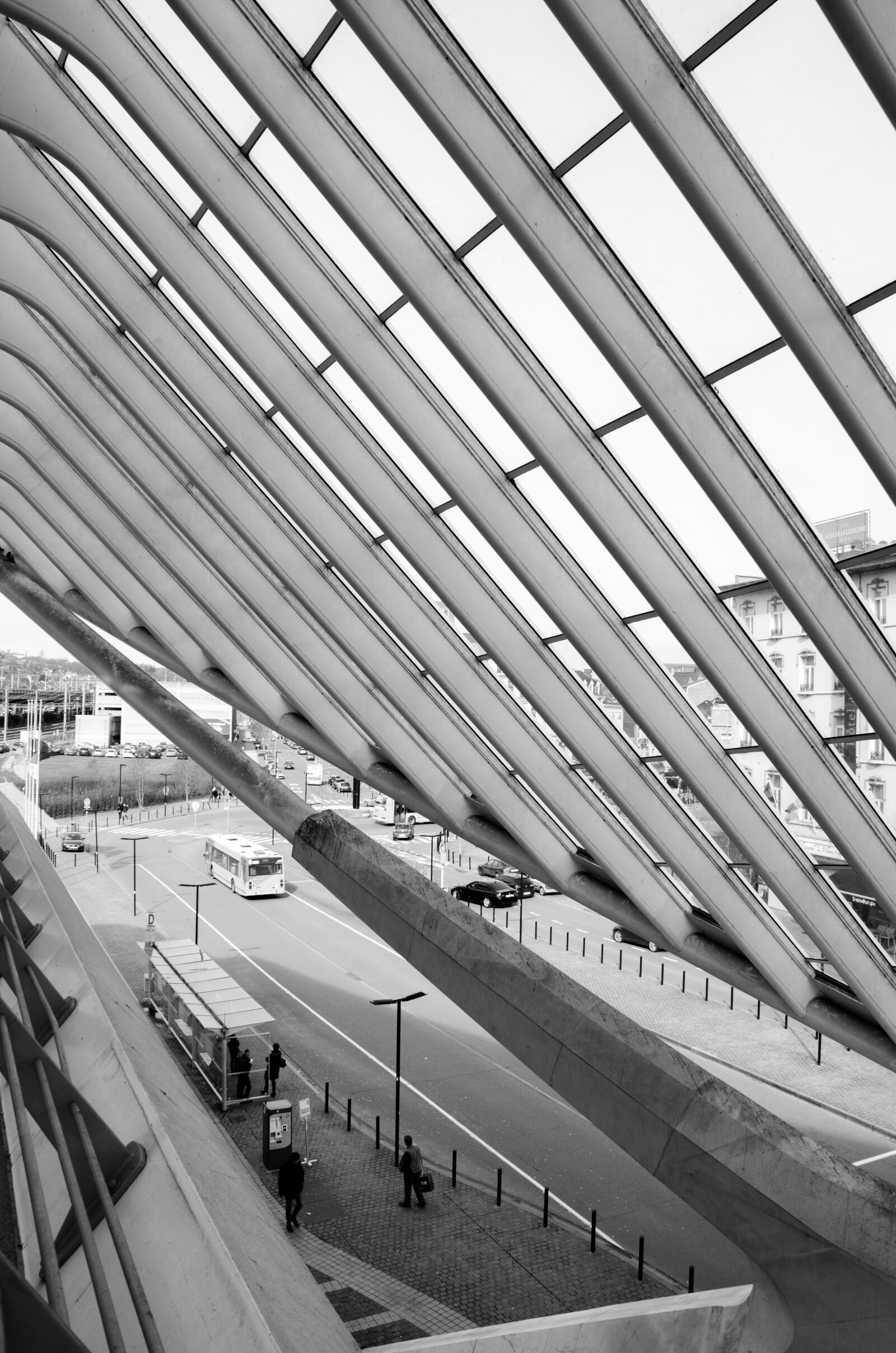 Nikon D5100 sample photo. Station, liège, architecture photography