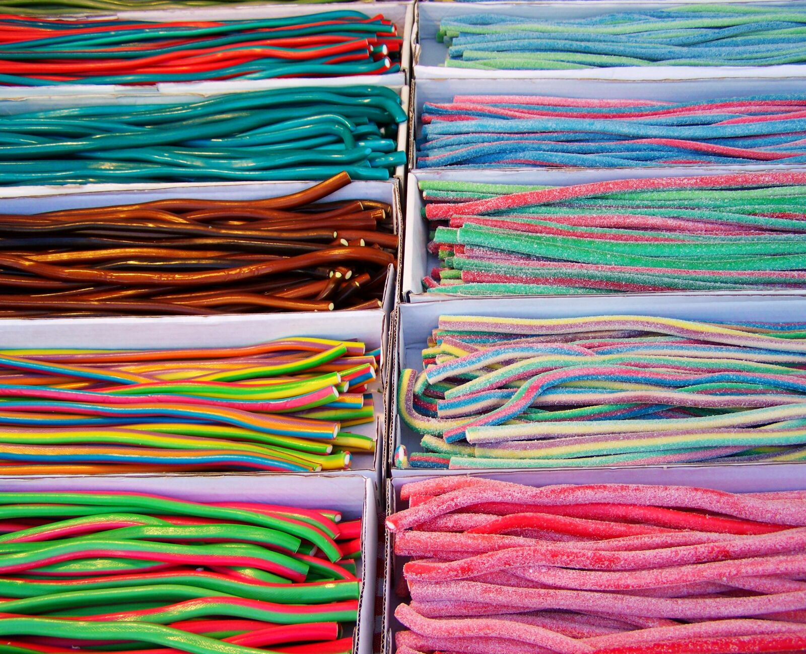 Kodak EASYSHARE ZD710 ZOOM DIGITAL CAMERA sample photo. Mixed sweets, colorful goodies photography
