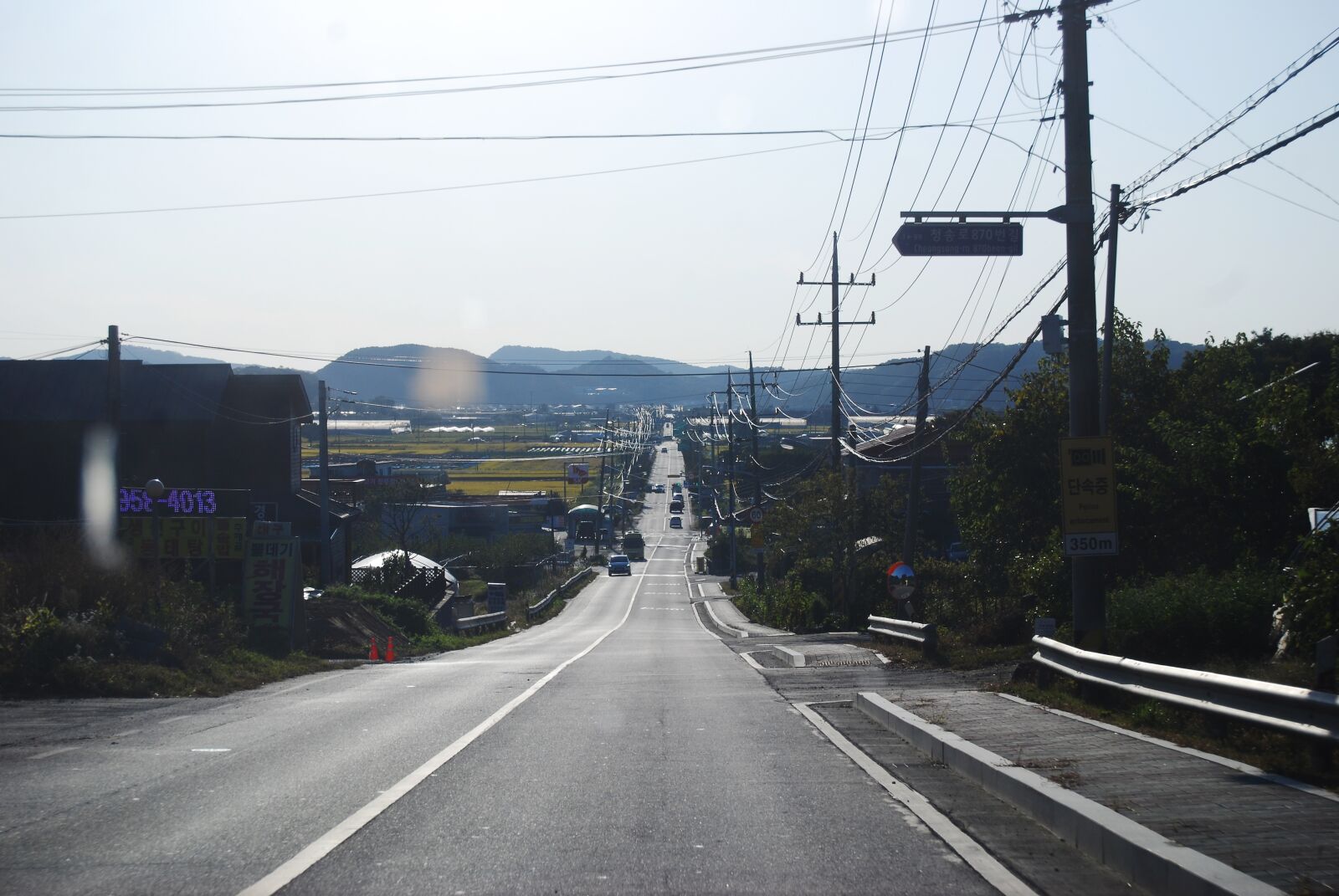 Nikon D40X sample photo. Korea, paju, road photography