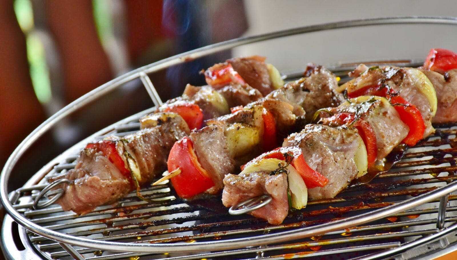 Nikon D7200 sample photo. Meat, meat skewer, barbecue photography