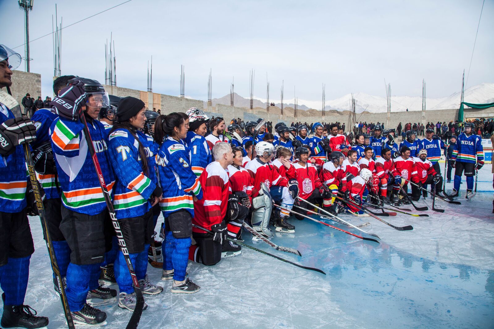 Canon EOS 5D Mark II sample photo. Ice hockey, winter, competition photography