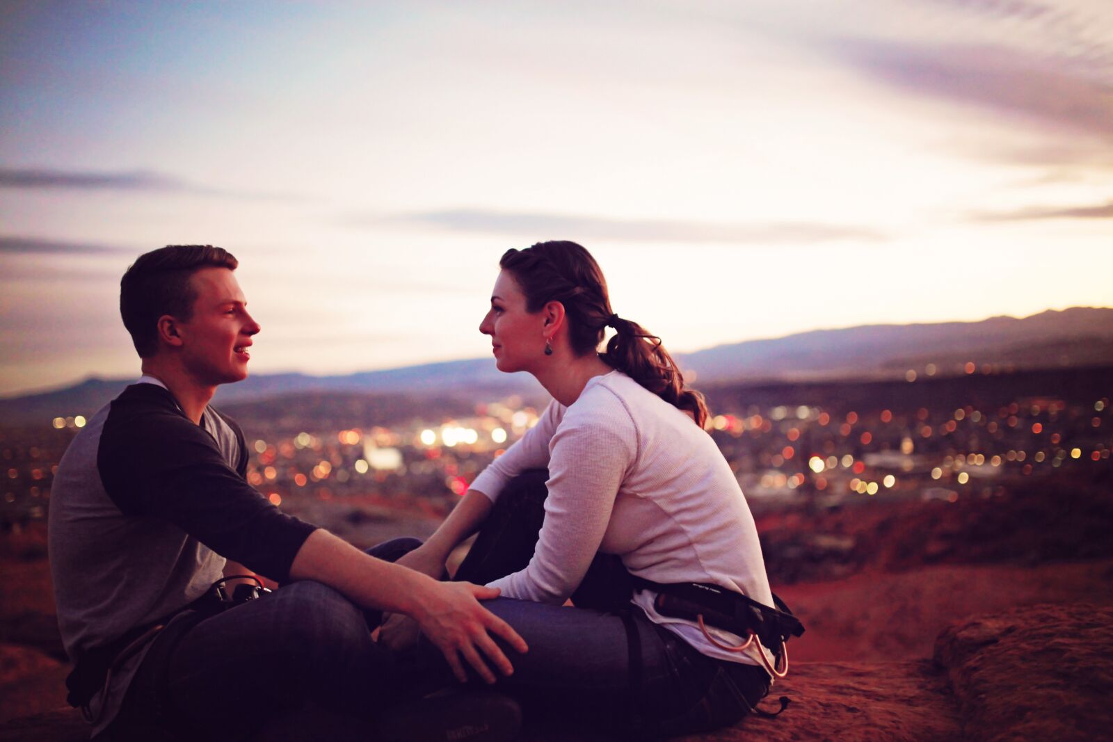 Canon EOS 5D Mark II sample photo. Sunset, romance, love photography