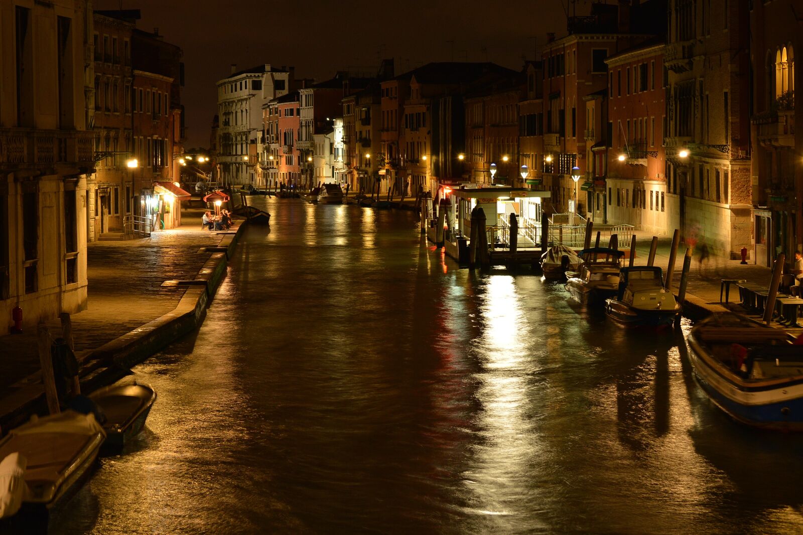 Nikon D3200 sample photo. Venice, italy, night photography