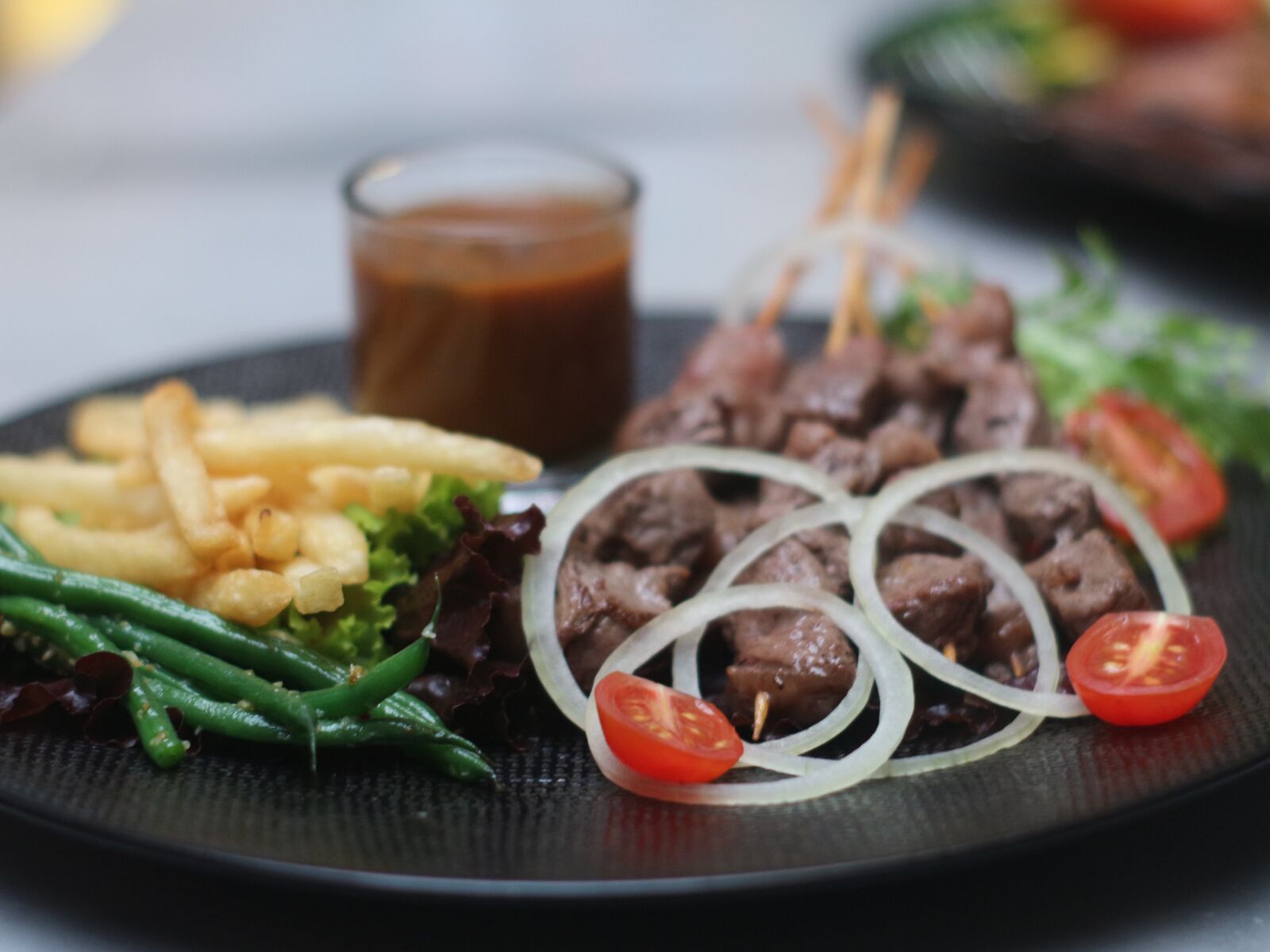 Canon EOS M10 sample photo. Steak, barbaeque, bbq photography