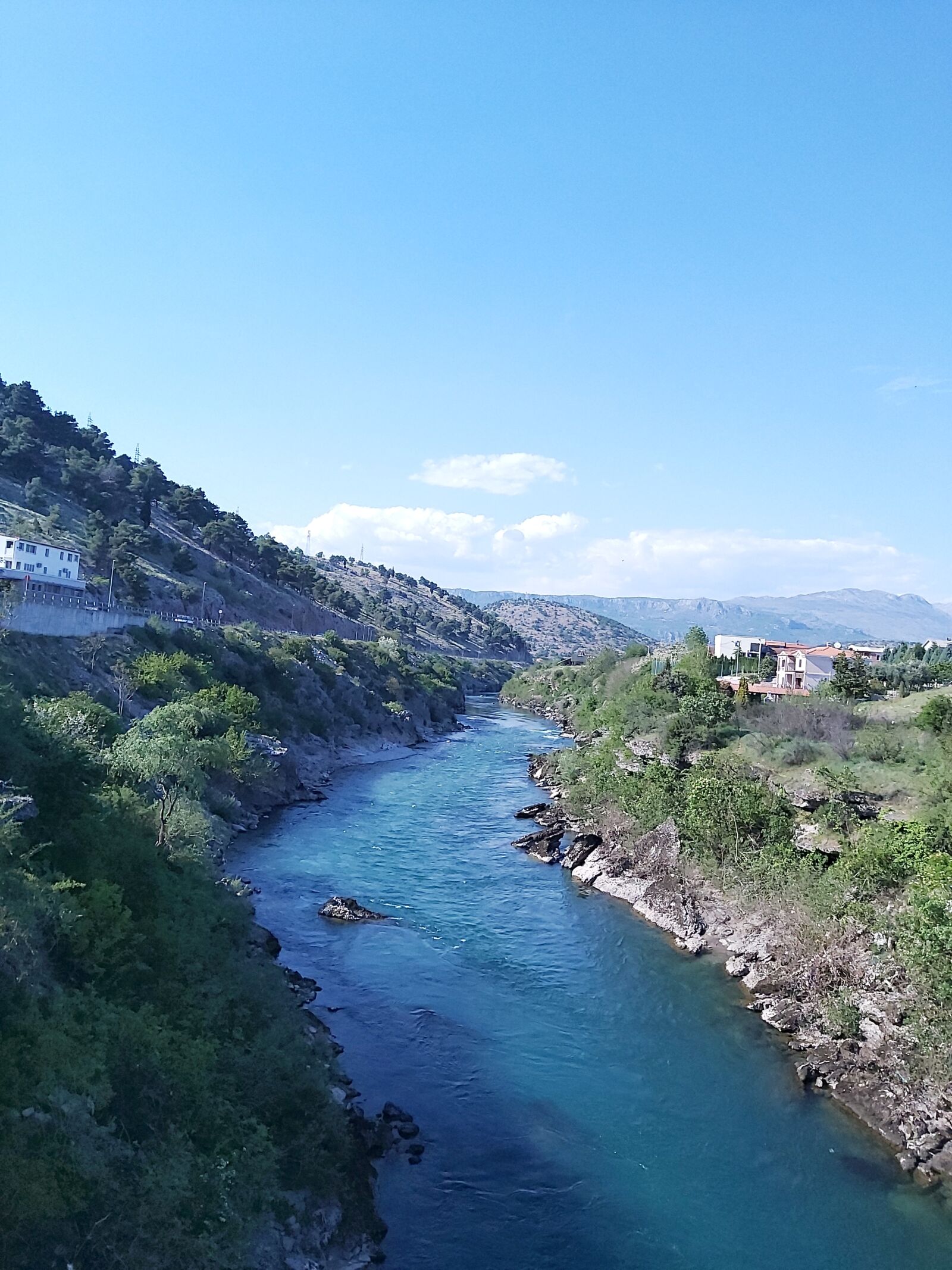 Samsung Galaxy A70 sample photo. River, moraca river, nature photography