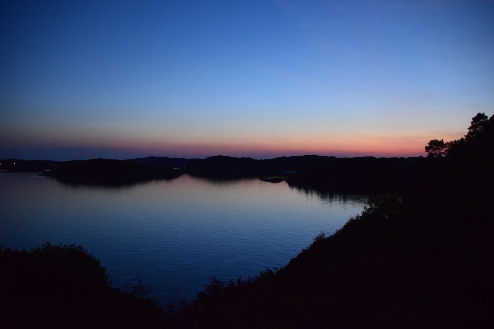 Nikon D5300 sample photo. Blue hour, sea, nature photography