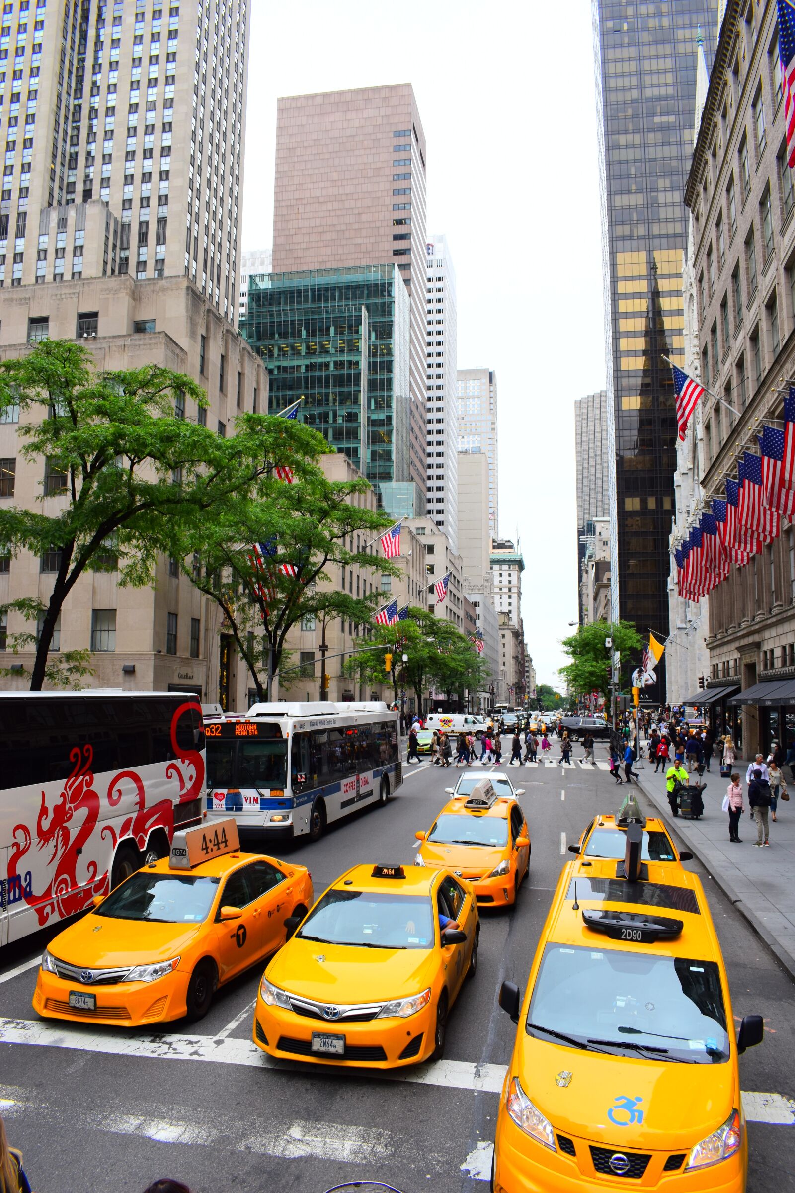 Nikon D5500 sample photo. Usa, nyc, taxi photography