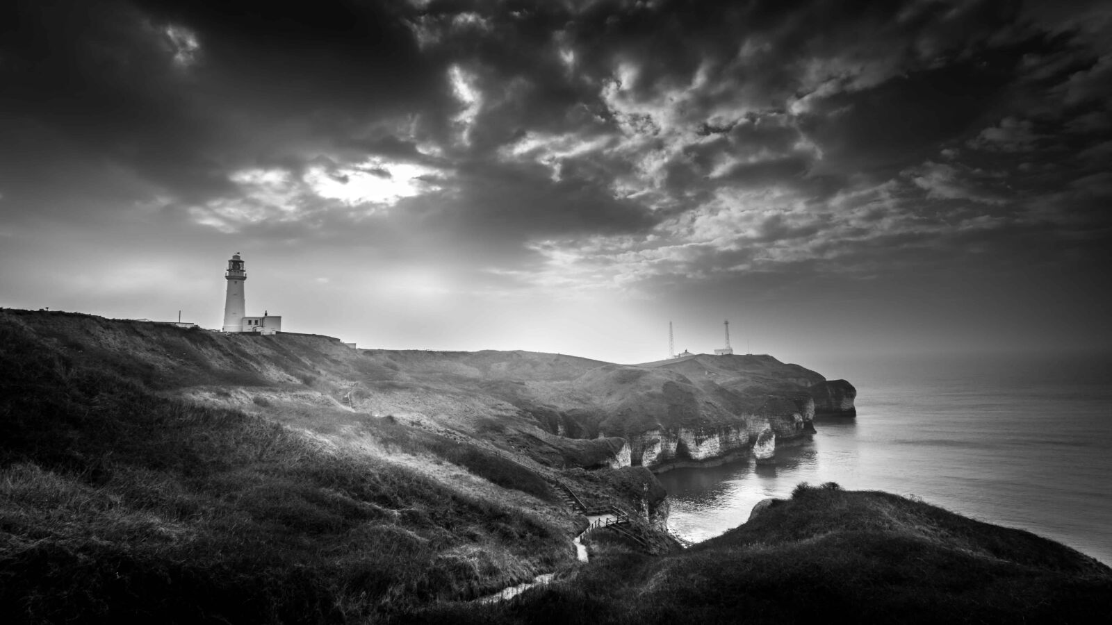 Nikon D3200 sample photo. Sea, monochrome, sunset, beach photography