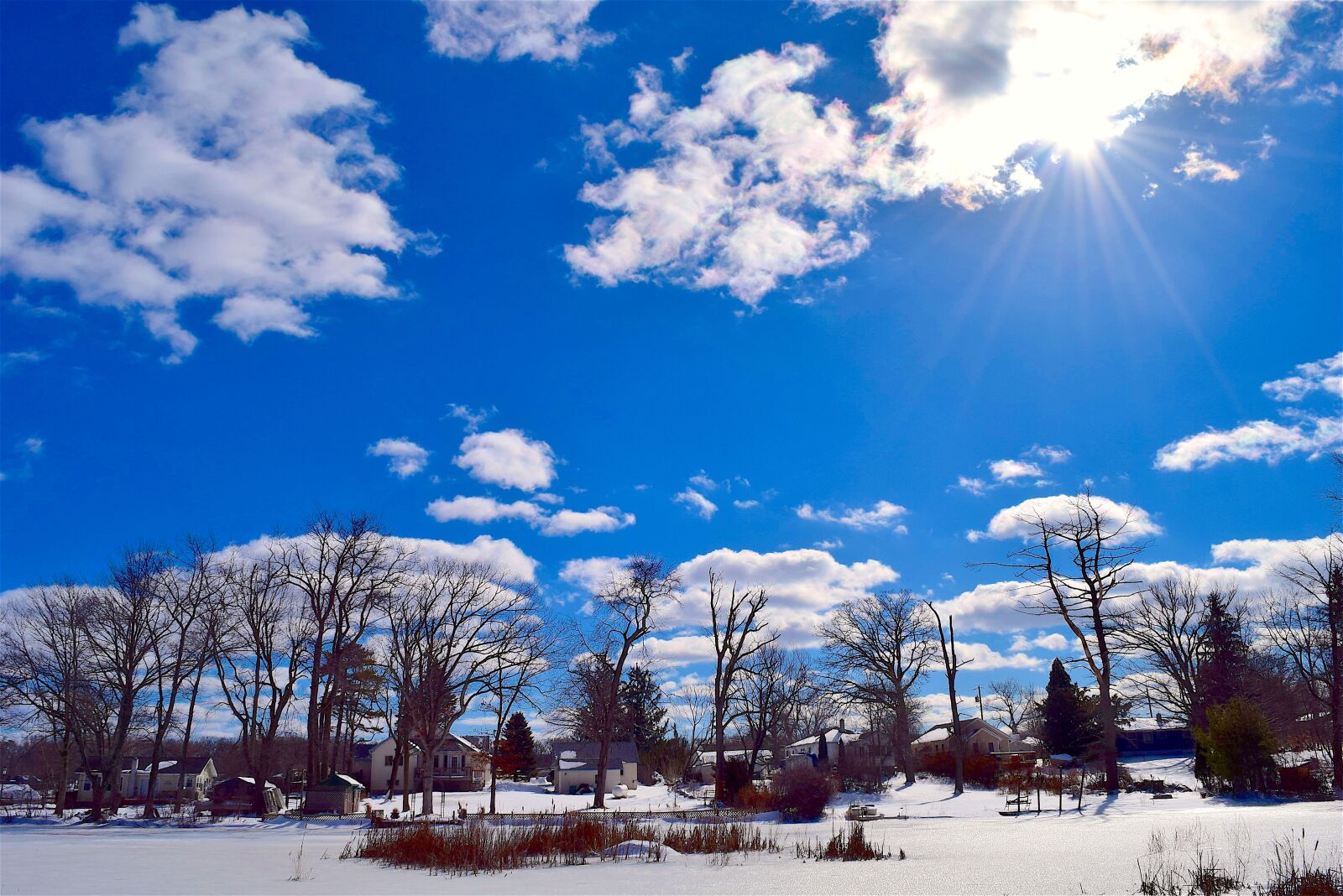 Nikon D3300 sample photo. Winter, lake, ice photography