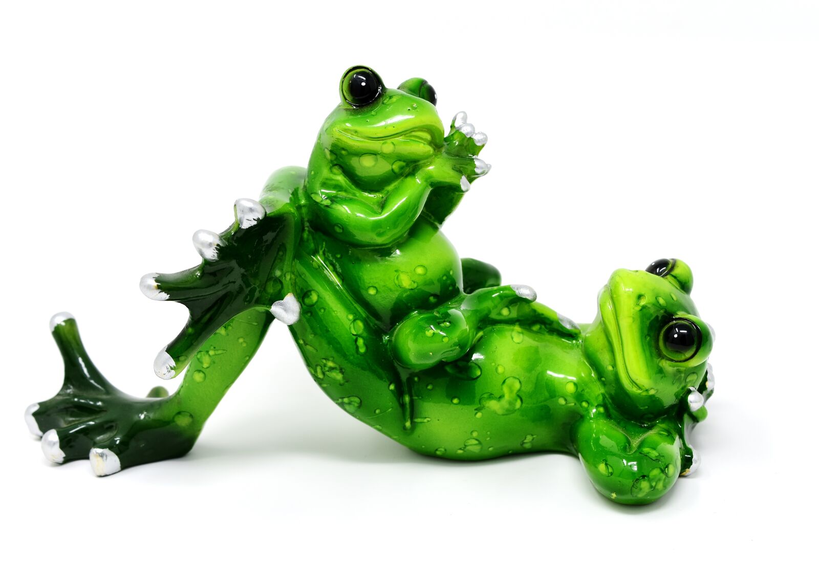 Nikon D7200 sample photo. Frogs, mama, child photography