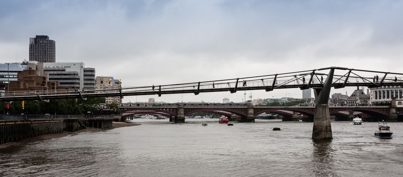 Canon EOS 5D sample photo. Bridge, river, thames photography