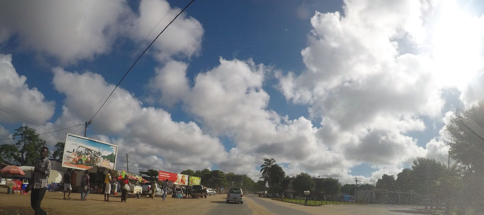 GoPro Hero5 Black sample photo. Blue, sky, city, clouds photography