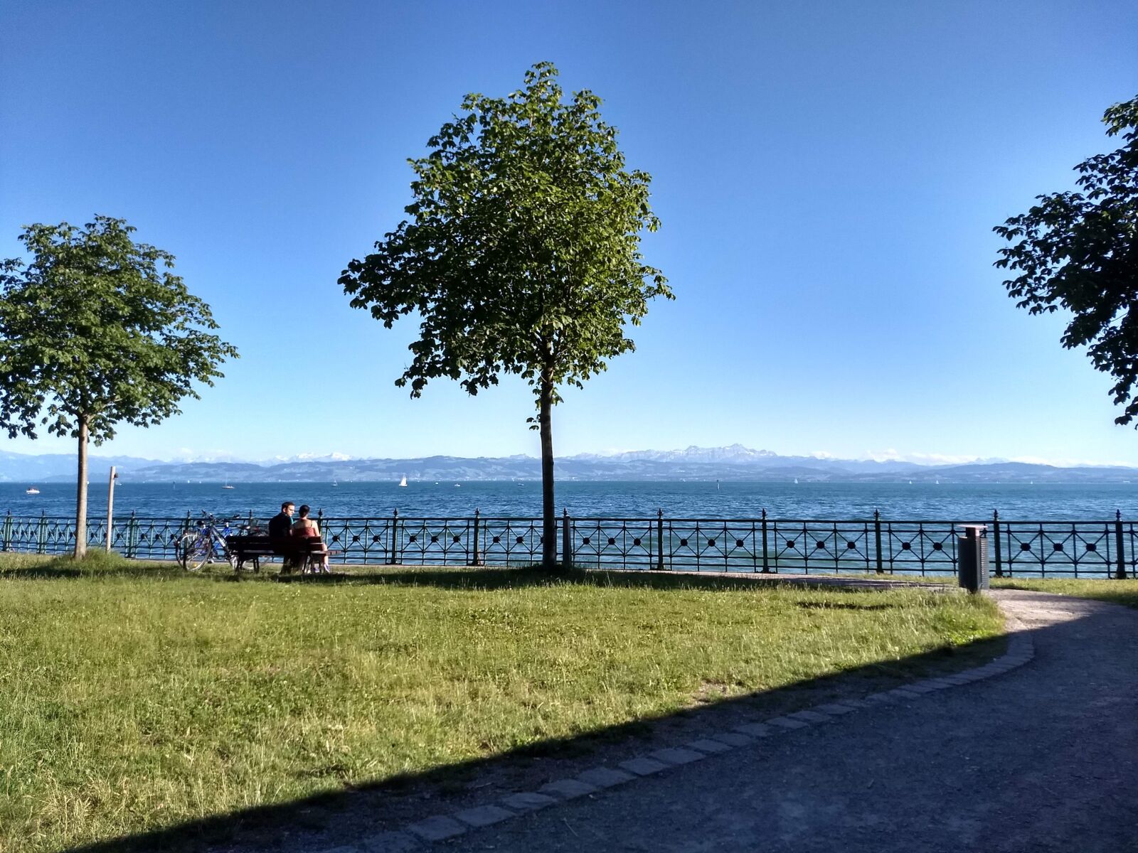 Motorola Moto G (5) Plus sample photo. Lake constance, lake, friedrichshafen photography