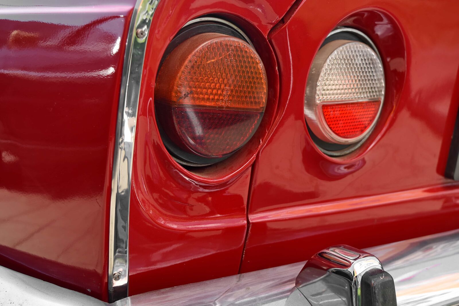 Nikon D5500 sample photo. Red, automobile, car, vehicle photography
