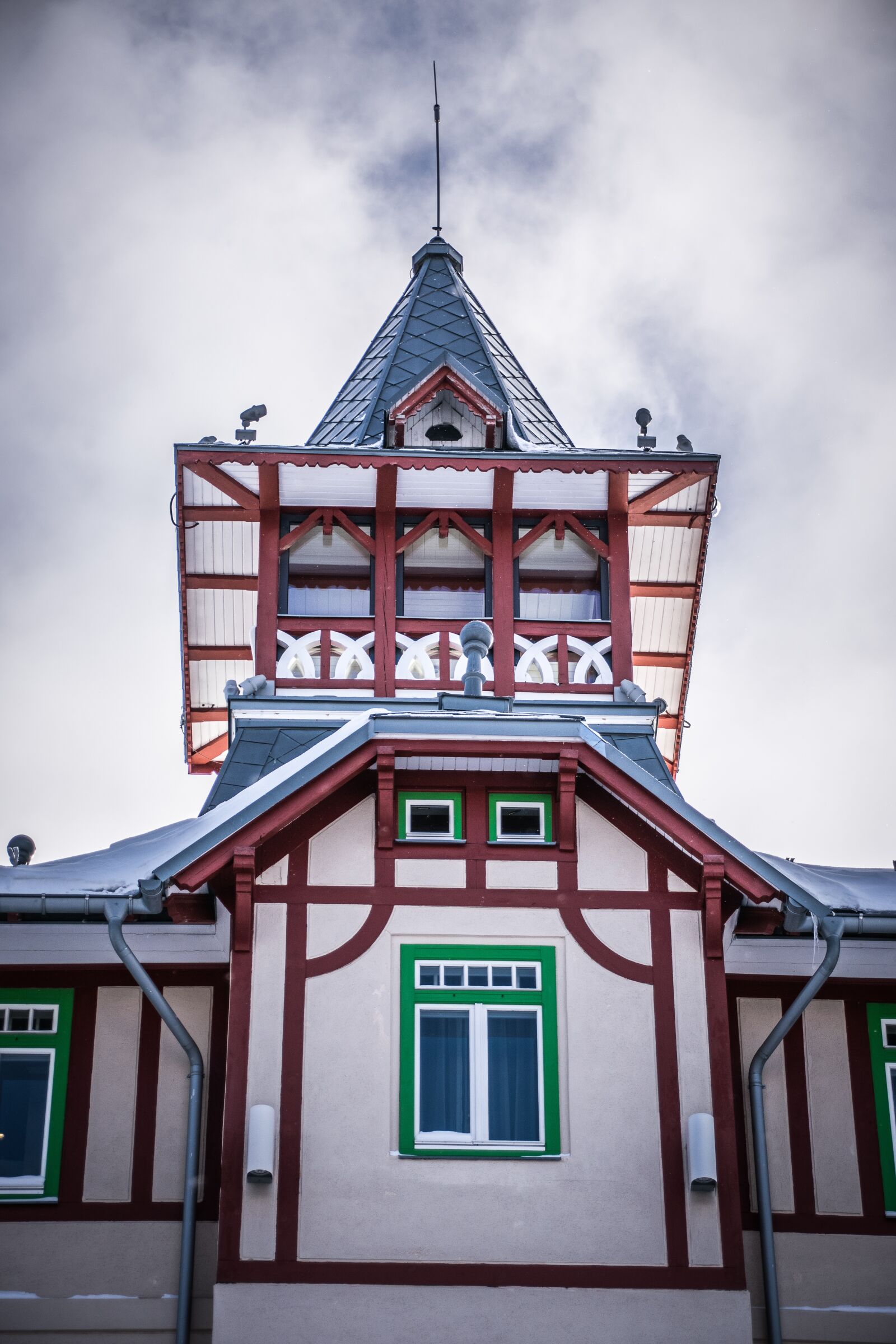 Nikon D5300 sample photo. Architecture, winter, building photography
