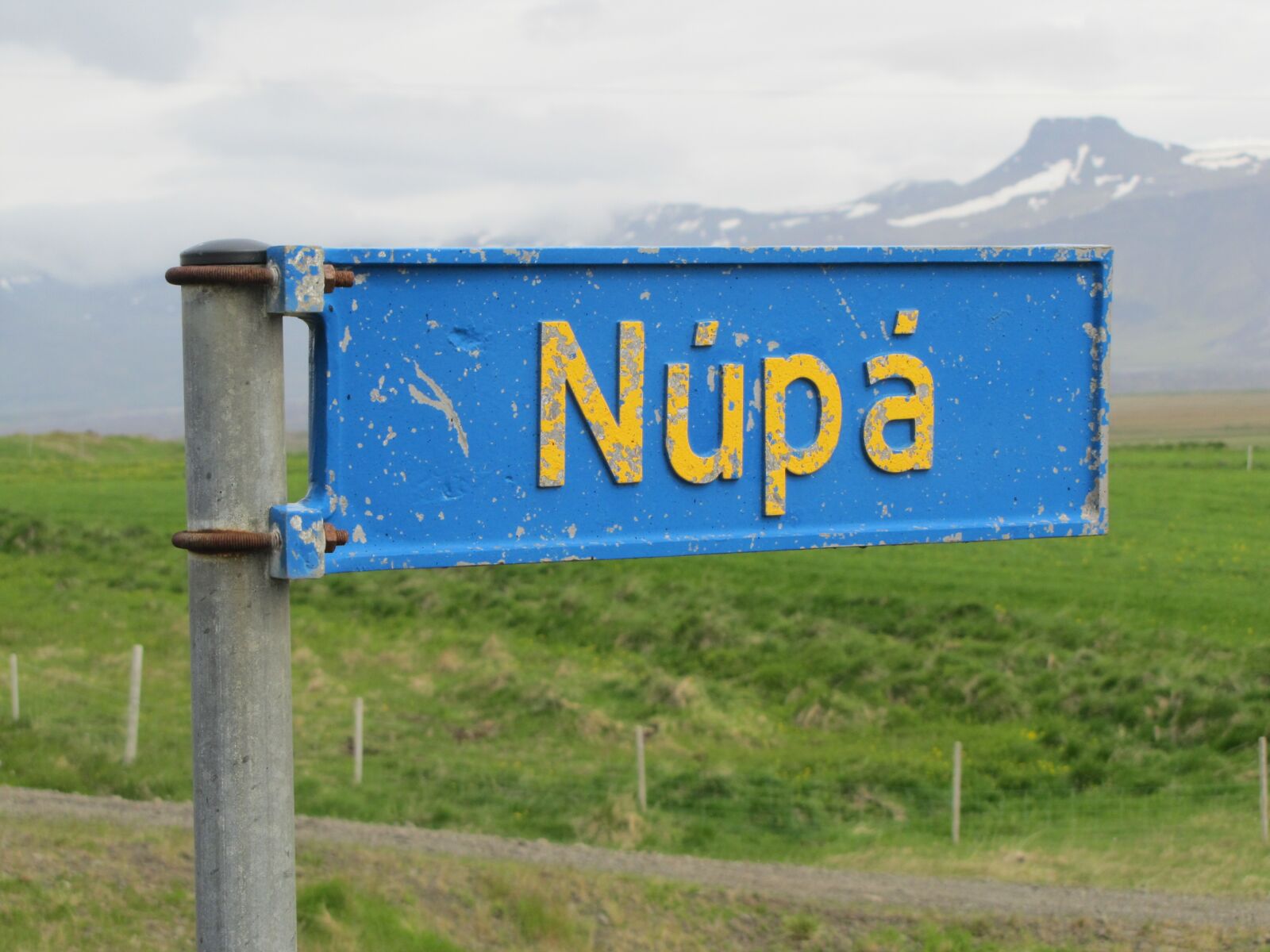 Canon PowerShot SX20 IS sample photo. Iceland, street sign, nupa photography