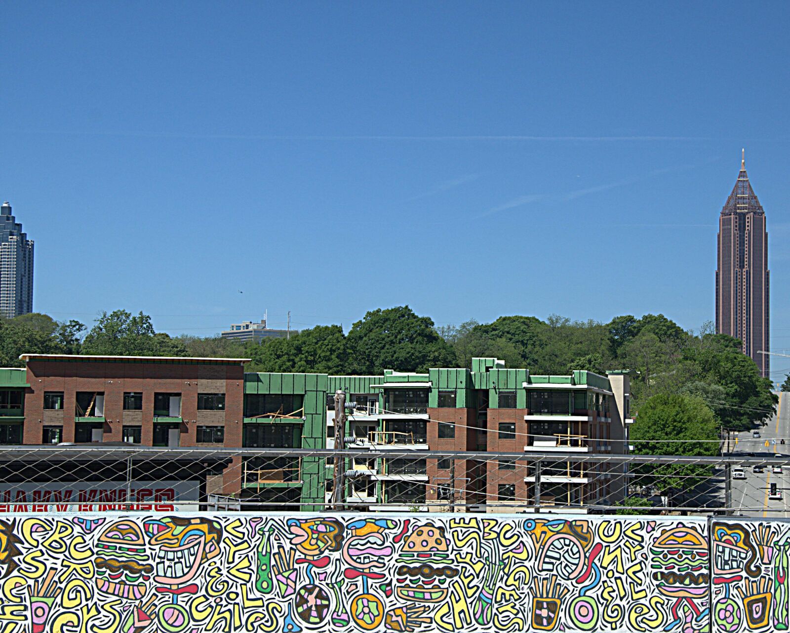 Nikon D7000 sample photo. City, clear, sky, graffiti photography