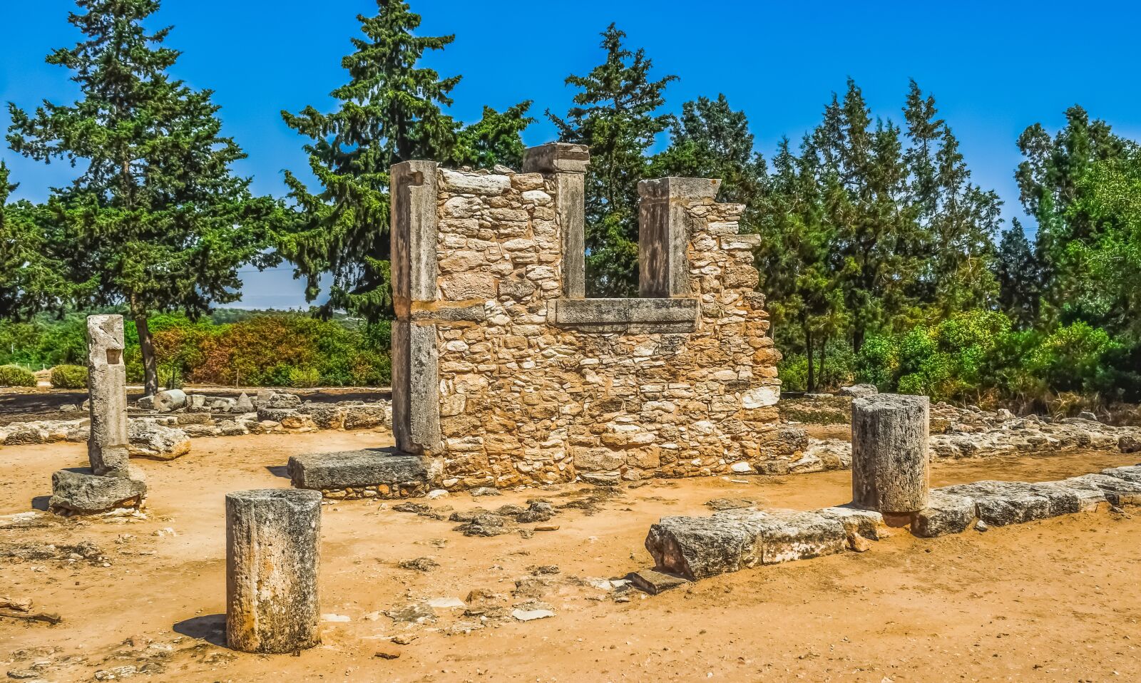Nikon D3300 sample photo. Cyprus, apollo hylates, sanctuary photography