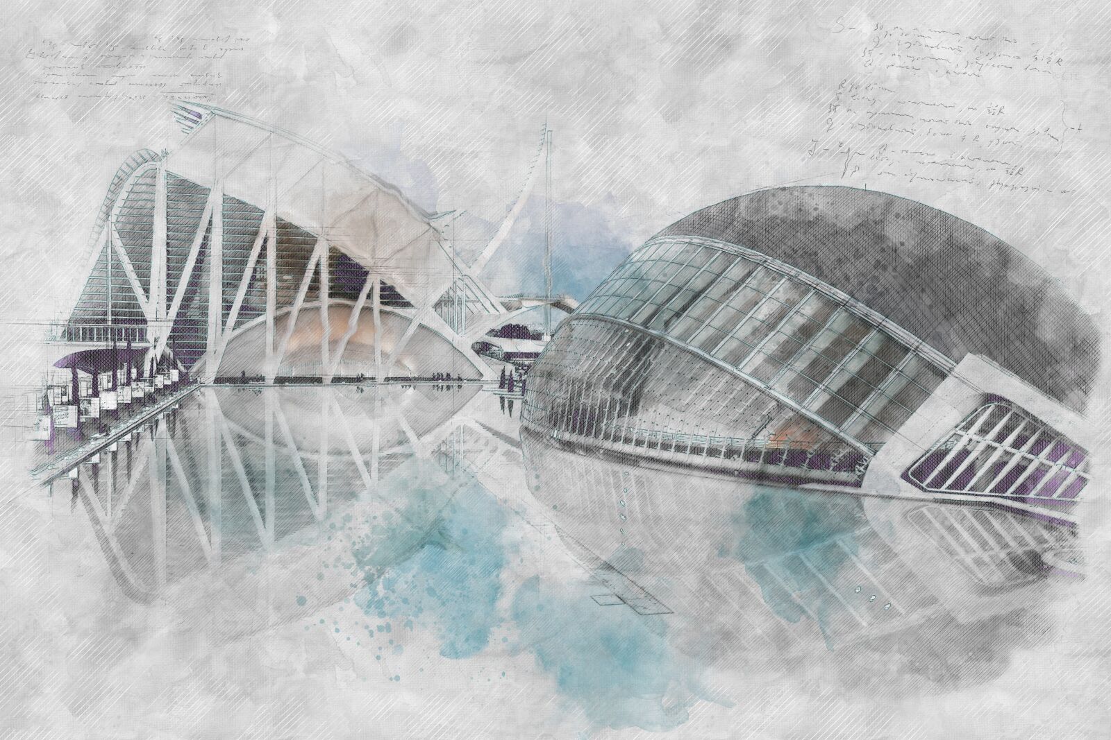 Canon EOS 5D Mark II sample photo. Architecture, valencia, city science photography