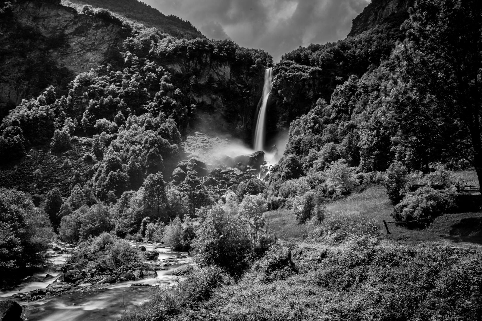Nikon D600 sample photo. Waterfall, nature, river photography